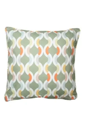 Betrouwbaar Madison sierkussen Outdoor+ Trivia green 50x50 cm