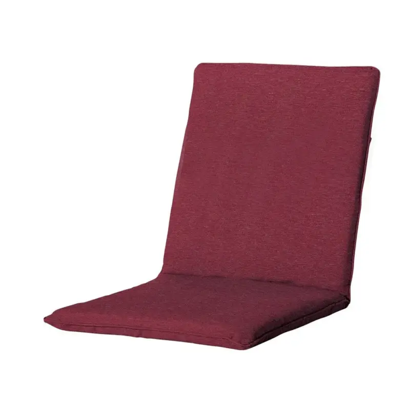 Madison stapelstoelkussen Panama bordeaux 97x49 cm Gecertificeerd