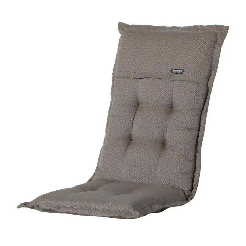 Madison stoelkussen hoge rug Rib liver 123x50 cm Beperkt Aanbod