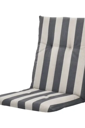Beperkte Voorraad Madison stoelkussen lage rug Amora grey 105x50 cm