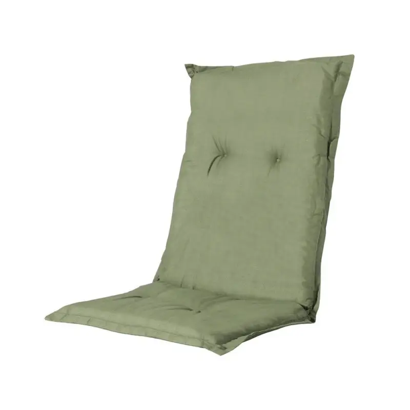 Seizoensaanbieding Madison stoelkussen lage rug Basic green 105x50 cm