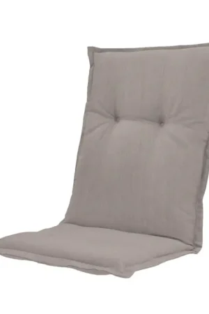 Actieprijs Madison stoelkussen lage rug Basic taupe 105x50 cm