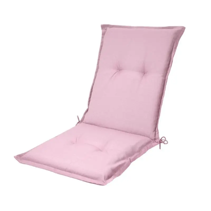 Aanbieding Madison stoelkussen lage rug Panama soft pink 105x50 cm