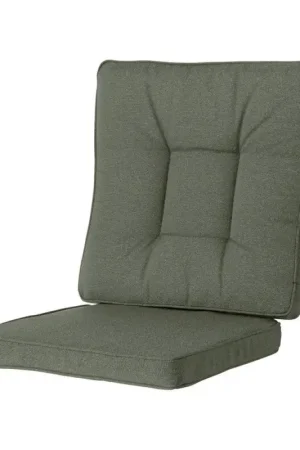 Aanbieding Madison wicker dining zitkussen Manchester green 105x50 cm