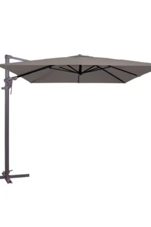 Op = Op Madison Zweefparasol Monaco flex III 300x300cm taupe