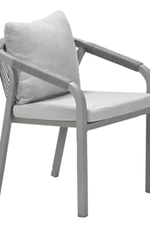 Monti dining fauteuil taupe Op = Op