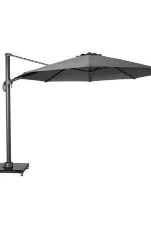 Op = Op Nesling Coolfit zweefparasol Ø350cm Antraciet.