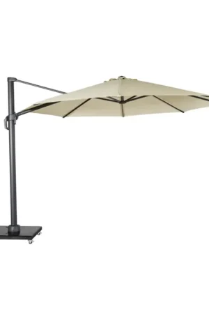 Alleen Vandaag Nesling Coolfit zweefparasol Ø350cm Gebroken Wit