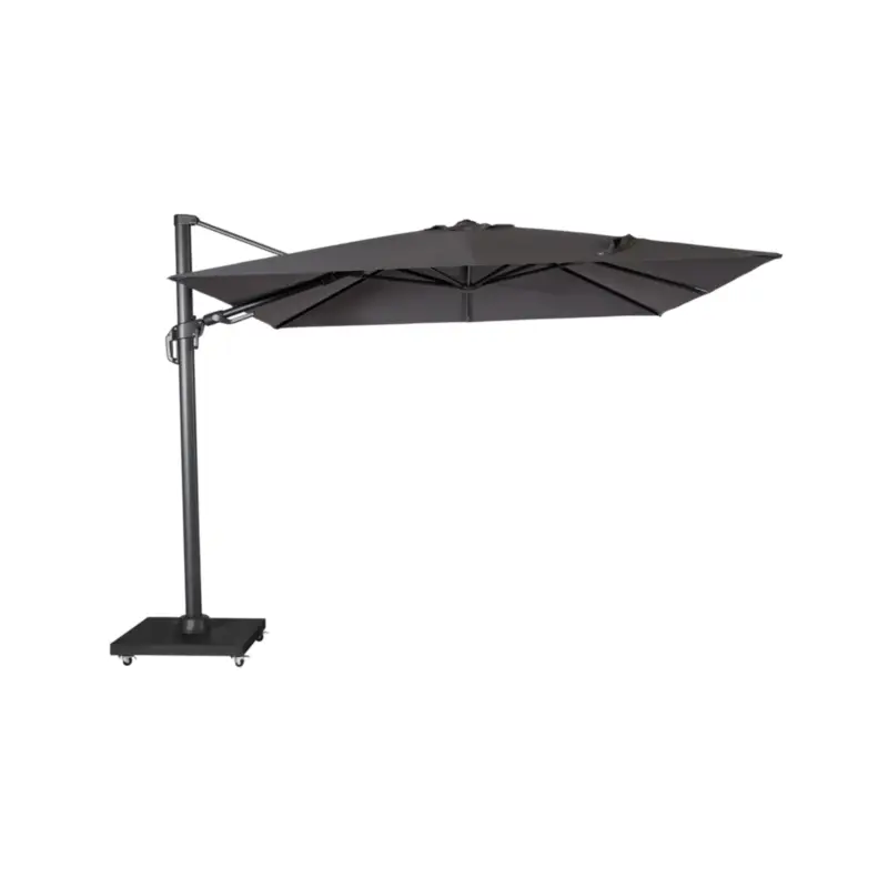 Lage Prijs Nesling Coolfit zweefparasol PLUS 300x300cm, Antraciet.