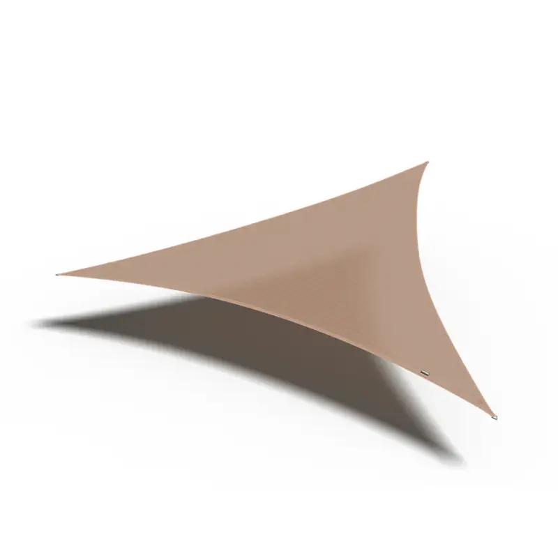 Beperkt Aanbod Platinum Sun & Shade Coolfit schaduwdoek driehoek, 500x500x500cm, Zand