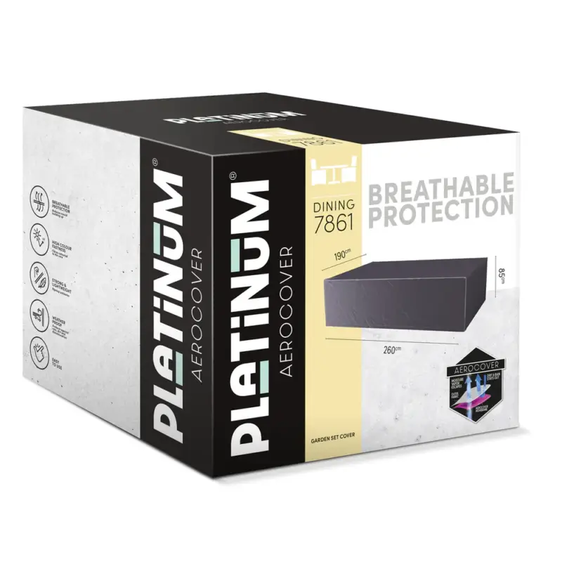 Platinum AeroCover Tuinsethoes 260x190xH85 Nieuw