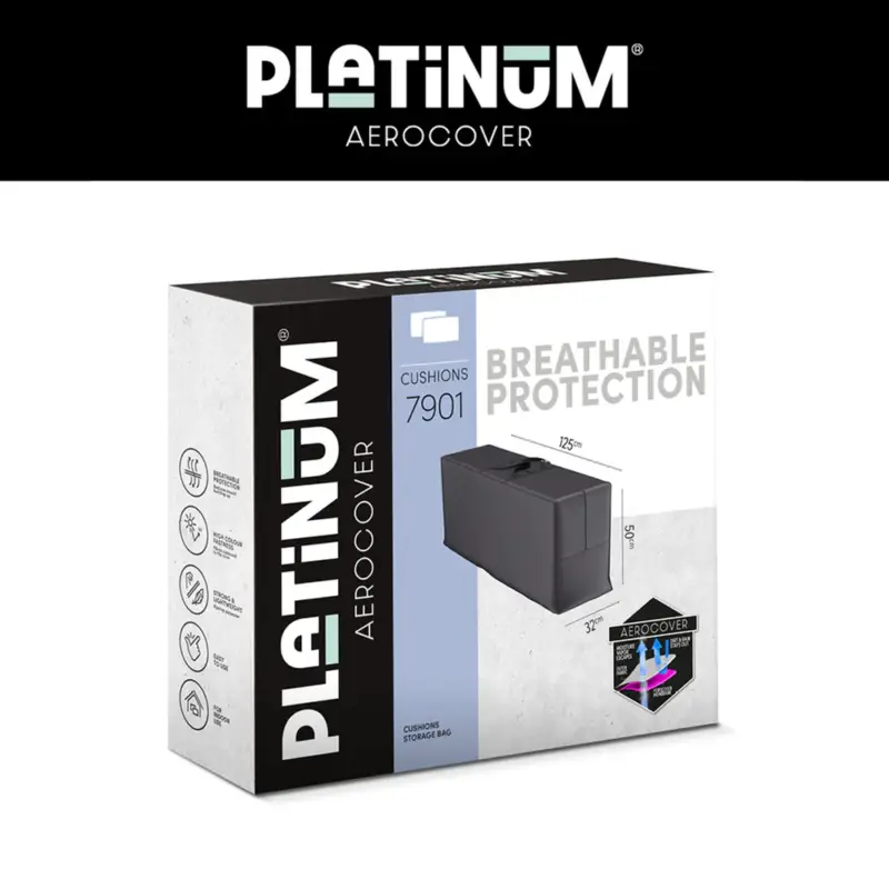 Op = Op Platinum AeroCover Kussentas 125x32xH50