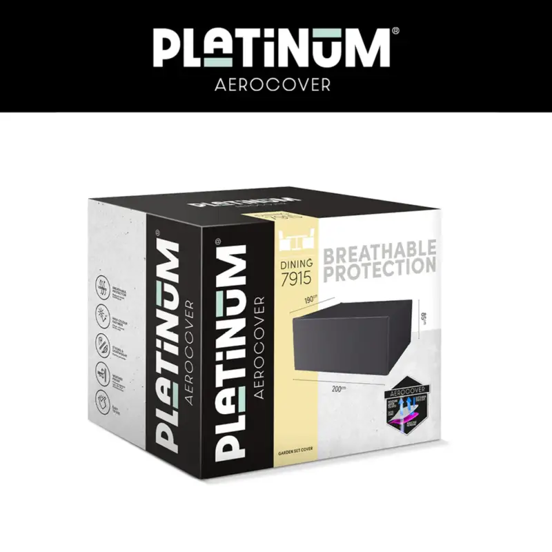 Platinum AeroCover Tuinsethoes 200x190xH85 cm Nieuw