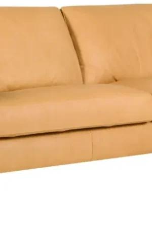 Impulse 3-zits Bank Leder Latte Weekendaanbieding