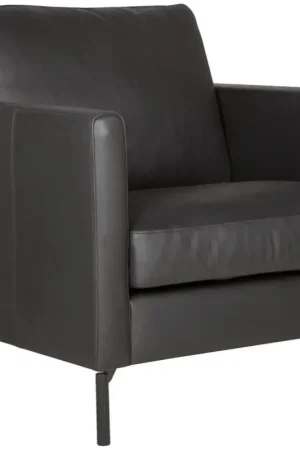 Alleen Vandaag Impulse Fauteuil Leder Zwart