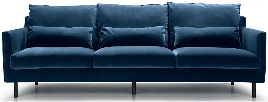 Alleen Vandaag Sally 3,5-Zits Bank Velvet Blauw