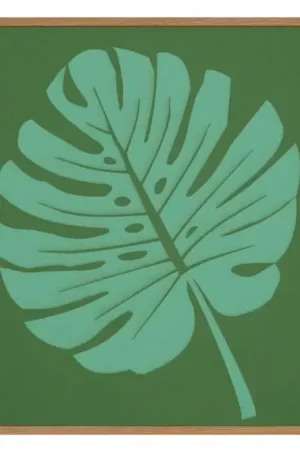 Papieren kunst 'Monstera Leaf' SIZE2D!cm Lage Kosten
