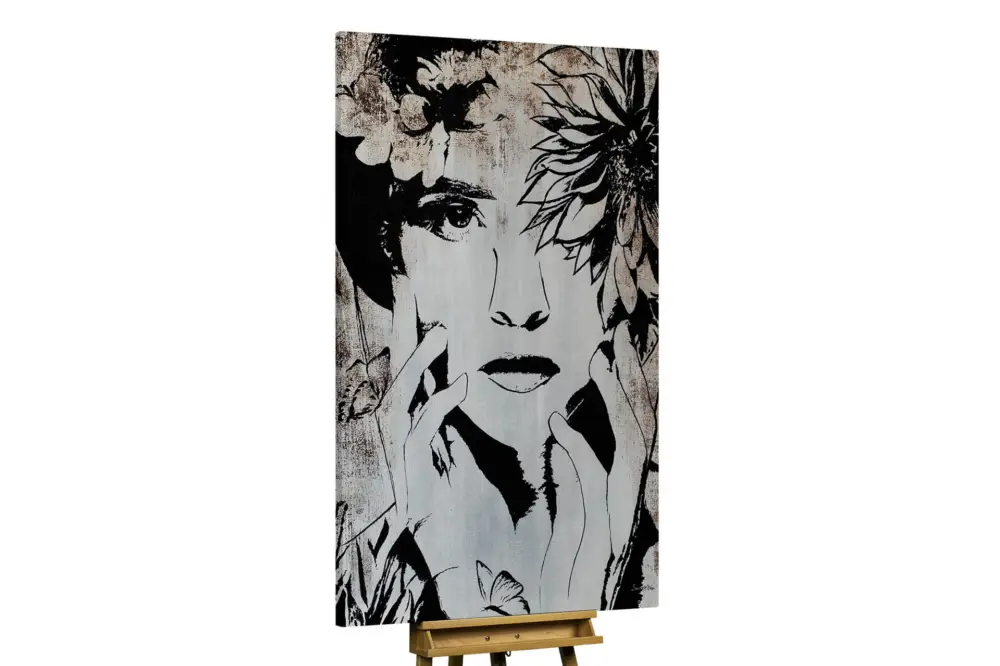 Koop Online XXL Olieverf schilderijen 'Romantic Nature' | Handgeschilderd unicum 120x180cm