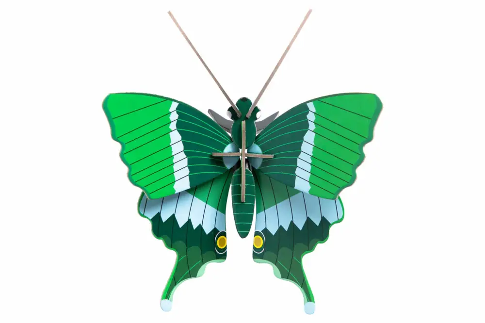 3D Wandobject gemaakt van karton 'Jade Butterfly Decor' Express Levering