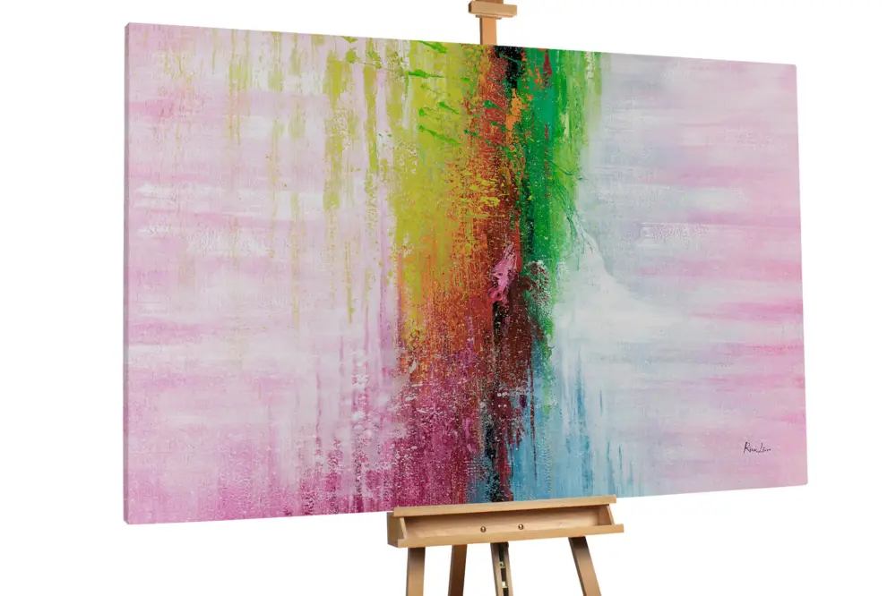 XXL Olieverf schilderijen 'Colour Dream' | Handgeschilderd unicum Speciale Aanbieding