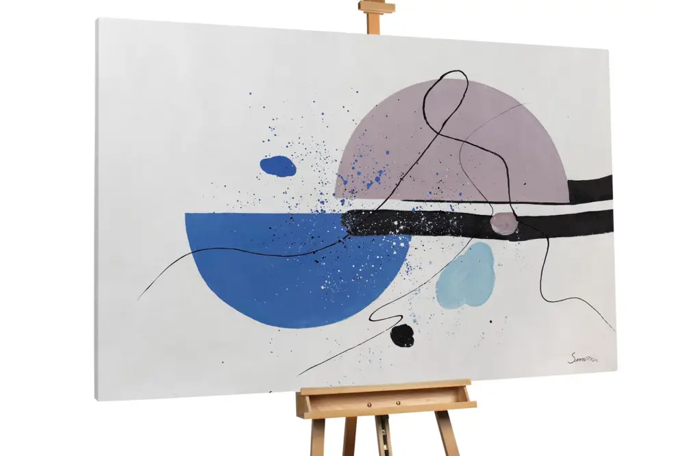Beste Prijs XXL Olieverf schilderijen 'Source of Inspiration' | Handgeschilderd unicum