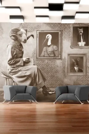 Goedkoop Behang 'Real hipsters'