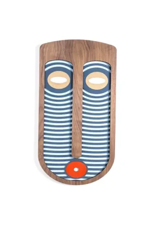 Lage Kosten Wandmasker 'Modern African Mask #4'