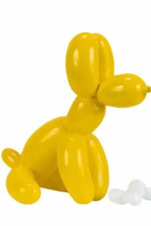 Sculptuur 'Bright Doggo' 30x28x18cm Uitverkoop