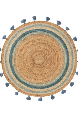 Kindervloerkleed 'Lovis Turquoise' Betrouwbaar