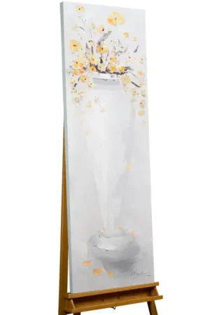 Handgeschilderd schilderij 'Nature´s Gentleness' 40x120cm | incl. certificaat van echtheid Nieuw