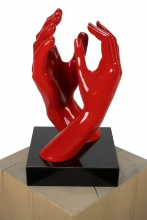 Finale Uitverkoop Sculptuur 'I'm there for you' 21x41x21cm