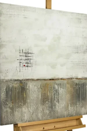Handgeschilderd schilderij 'Vague Allusion' 80x80cm | incl. certificaat van echtheid Koop Vandaag