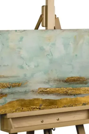 Handgeschilderd schilderij 'Real Refuge' 120x40cm | incl. certificaat van echtheid Betrouwbaar