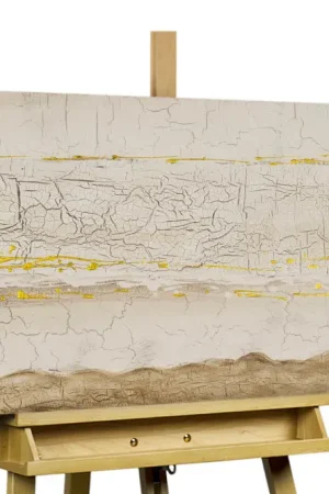 Handgeschilderd schilderij 'Melody of the Desert' 120x60cm | incl. certificaat van echtheid Uitverkoop