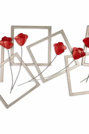Metalen wanddecoratie 'Mail from Cupid' 97x50x5cm Koopje