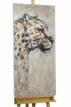 Weekendaanbieding Handgeschilderd schilderij 'A Dangerous Grace' 62,5x122,5cm | incl. certificaat van echtheid