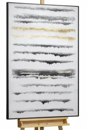 Handgeschilderd schilderij 'Happy Time' 82,5x122,5cm | incl. certificaat van echtheid Tijdelijk Beschikbaar