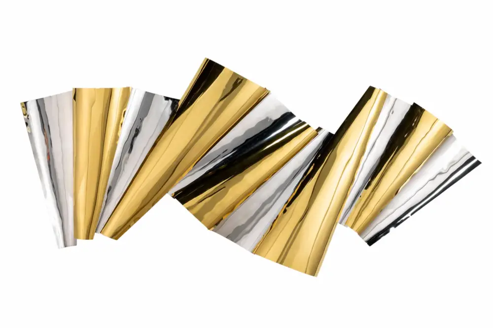 Tuinwanddecoratie 'Mighty Movement' 120x60x8cm Gratis Retour