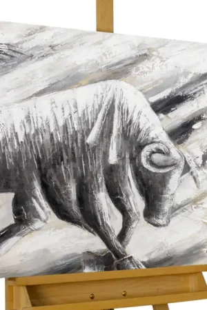 Beperkt Aanbod Handgeschilderd schilderij 'Way of the Ram' 100x75cm | incl. certificaat van echtheid