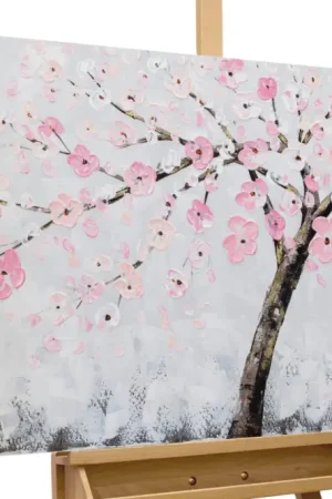 Beperkt Aanbod Handgeschilderd schilderij 'Cherry Blossom Dream' 120x60cm | incl. certificaat van echtheid