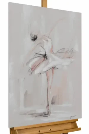 Op = Op Handgeschilderd schilderij 'Perfect Charm' 60x90cm | incl. certificaat van echtheid