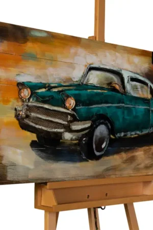 Laatste Kans Schilderij 3D 'Nostalgic Journey' 100x50x6,5cm