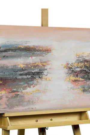 Exclusieve Aanbieding Handgeschilderd schilderij 'Morning Lights' 120x60cm | incl. certificaat van echtheid