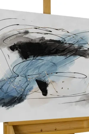 Betrouwbaar Handgeschilderd schilderij 'Cold Touch' 100x75cm | incl. certificaat van echtheid