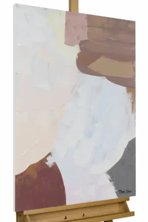 Handgeschilderd schilderij 'Rosy Cloudy Sky' 60x90cm | incl. certificaat van echtheid Laatste Kans