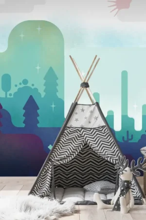 Laatste Kans Zelfklevend behang 'Fairy - Tale Landscape'