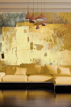 Direct Verzonden Behang 'Golden Oddity II'