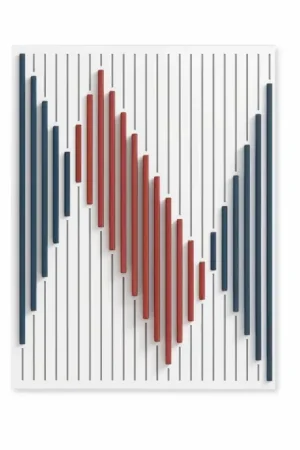 Aanbieding Houten schilderij 'The Inspiration' 47x60x1,5cm