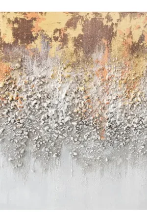 Tijdelijk Beschikbaar Handgeschilderd schilderij 'Lunar Mirage' 90x60cm | incl. certificaat van echtheid
