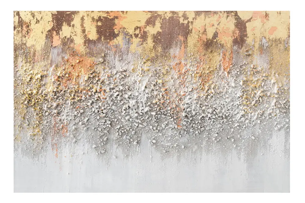 Tijdelijk Beschikbaar Handgeschilderd schilderij 'Lunar Mirage' 90x60cm | incl. certificaat van echtheid